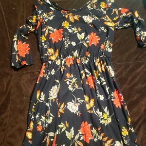 French Grey autumn dress size small